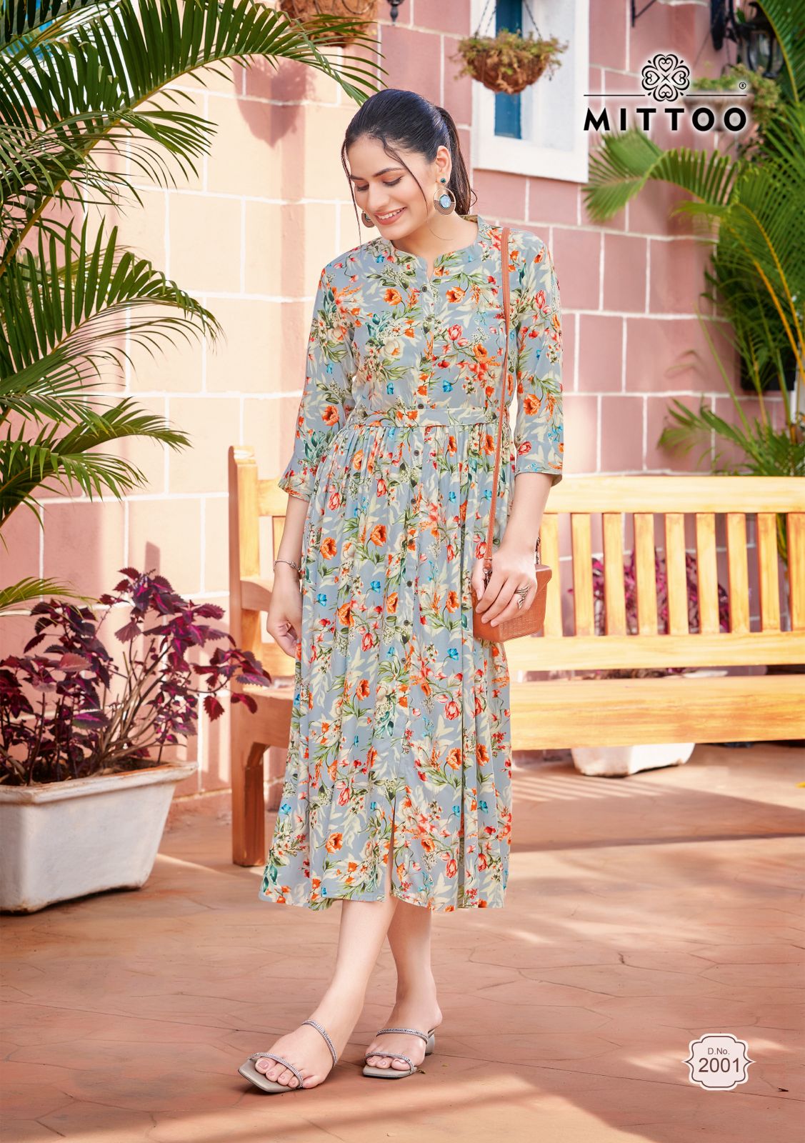 Trendy By Mittoo Rayon Printed Party Wear Kurtis Wholesale Price In Surat